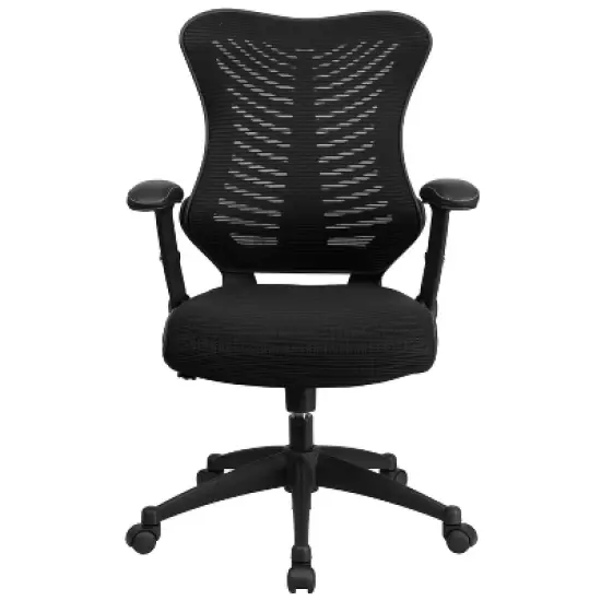 Executive Swivel Office Chair with Mesh Padded Seat - Flash Furniture image {8}