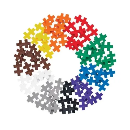 Plus-Plus Learn to Build Basic - STEM Building Set - 400 Pieces image {2}