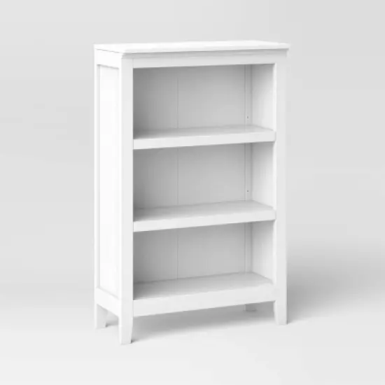 48" Carson 3 Shelf Bookcase - Threshold image {8}