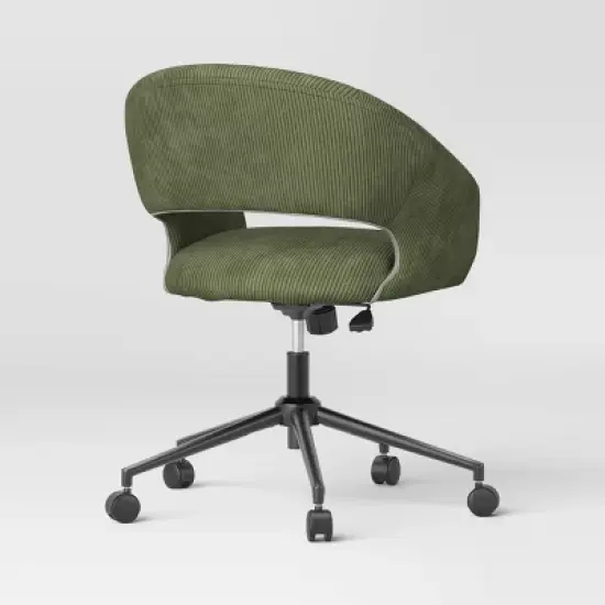 Rolling Swivel Barrel Back Office Chair - Room Essentials&trade; image {3}