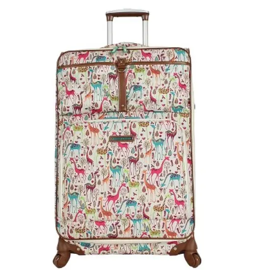 Lily Bloom Giraffe Park 3Pc Softside Expandable Spinner Set (20/24/28) image {4}