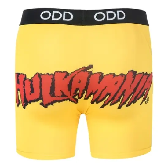 Odd Sox, Hulk Hogan Hulkamania, Men's Funny Underwear Boxer Briefs, Novelty Graphic Prints image {1}