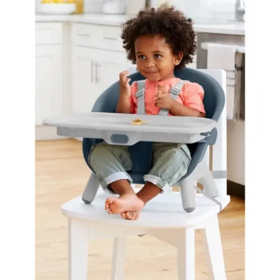 Skip Hop EON 4-in-1 Convertible HIgh Chair - Slate Blue image {2}