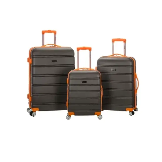Rockland Melbourne 3pc ABS Hardside Carry On Spinner Luggage Set image {13}