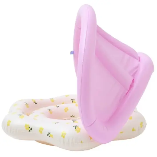 Sunnylife Baby Float - Mima Fairy Lemon Lilac, Inflatable Tube, Shade, Head Rest image {4}
