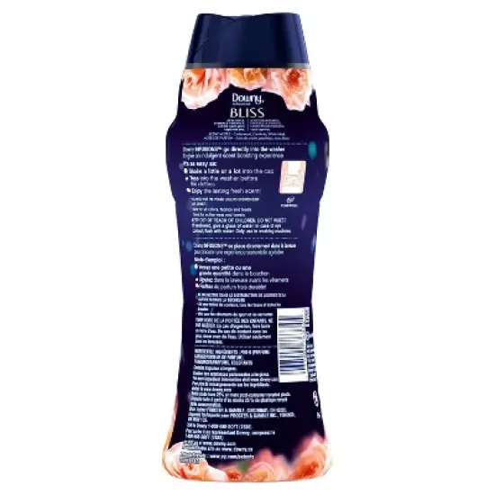 Downy Infusions Bliss Sparkling Amber & Rose In-Wash Scent Booster Beads image {2}