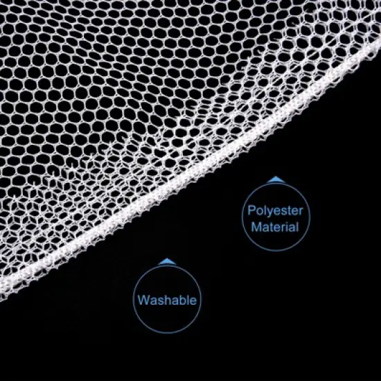 Unique Bargains Decor Washable Dustproof Soft Mesh Electric Fan Dust Cover 2 Pcs image {3}