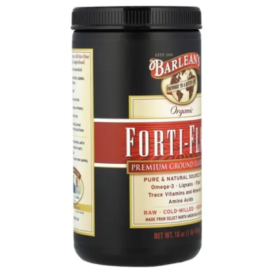 Barlean's Organic Forti-Flax&trade;, Premium Ground Flaxseed, 16 oz (454 g) image {3}