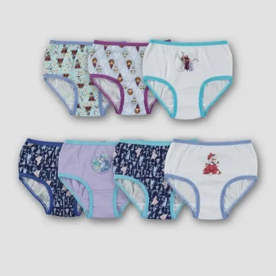 Toddler Girls' Disney 7pk Frozen Briefs image {2}