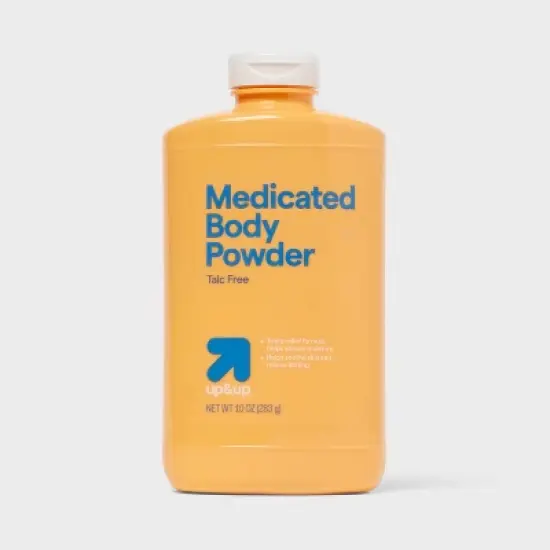 Medicated Body Powder Talc Free - 10oz - up&up&trade; image {3}