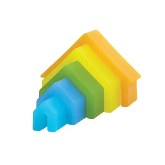 Kaplan Early Learning Discovery Stackers - Natural House - 5 Pieces image {1}
