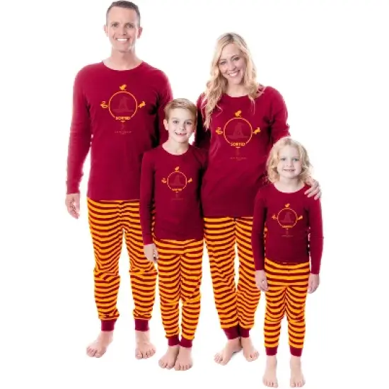 Harry Potter Sorted Wizarding World Tight Fit Family Pajama Set image {10}