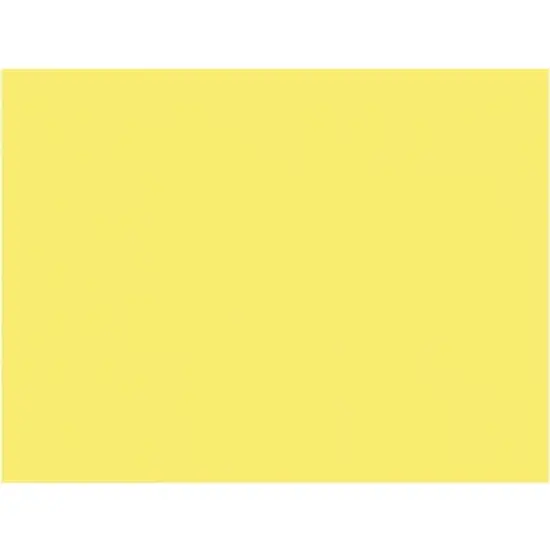 Prang Medium Weight Construction Paper, 18 x 24 Inches, Yellow, 50 Sheets image {3}