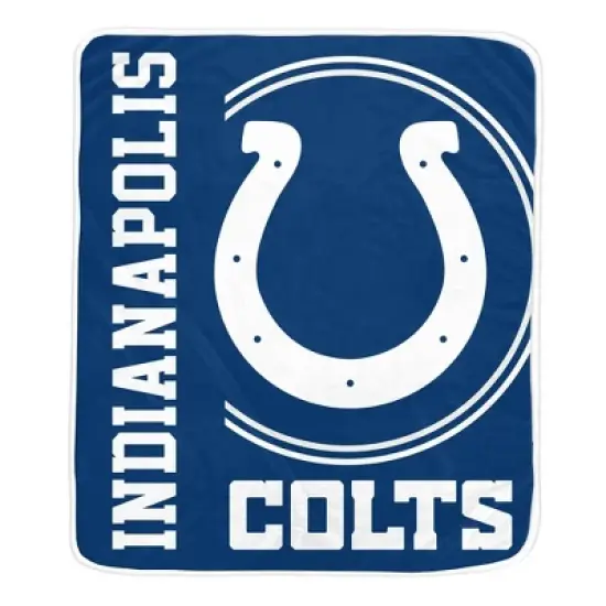NFL Indianapolis Colts Keep It Simple Ultra Soft Blanket image {3}