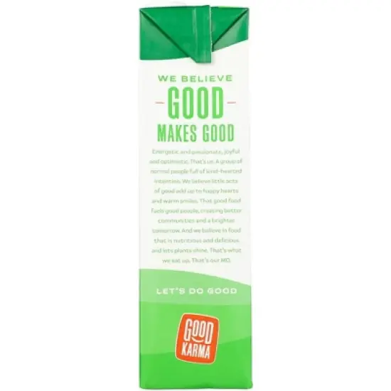 Good Karma Unsweetened Protein Flax Milk - Case of 6/32 oz image {4}
