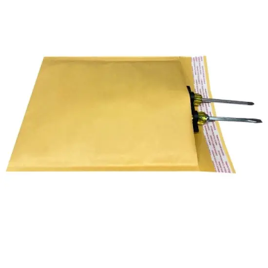 UOFFICE Pack of 50 Kraft Bubble Mailers 8.5"x12" - #2 Self-Seal Padded Envelopes image {8}