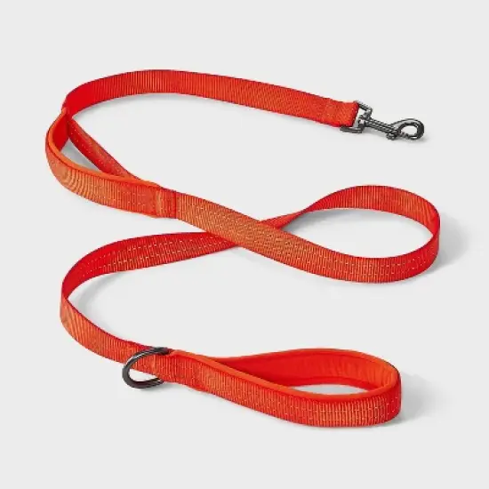 Reflective Comfort Dog Leash - 60" - Bright Orange - Boots & Barkley&trade; image {1}