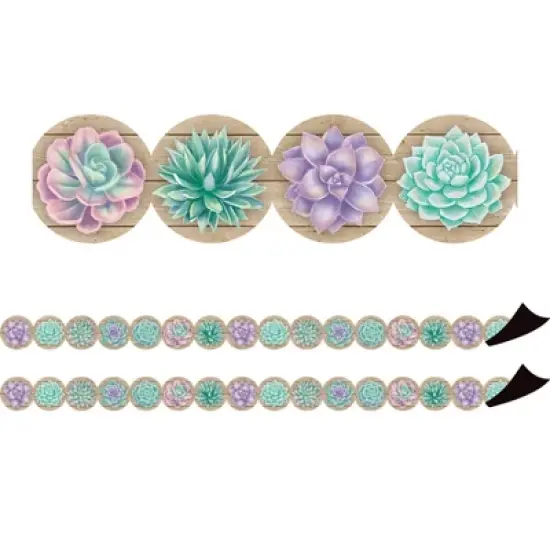 Teacher Created Resources&reg; Rustic Bloom Magnetic Border, 24 Feet Per Pack, 2 Packs image {3}