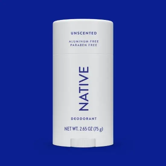 Native Solid Deodorant - Unscented - Aluminum-Free 2.65oz image {7}