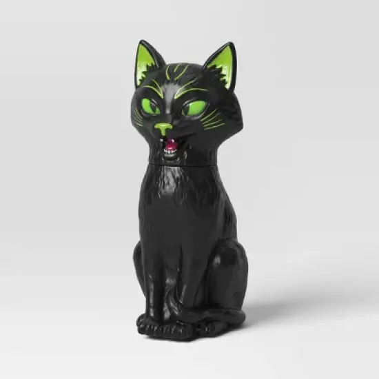 15" Halloween Light and Sound Cat - Hyde and EEK! Boutique&trade;: Indoor Decor, Includes AA Batteries image {2}