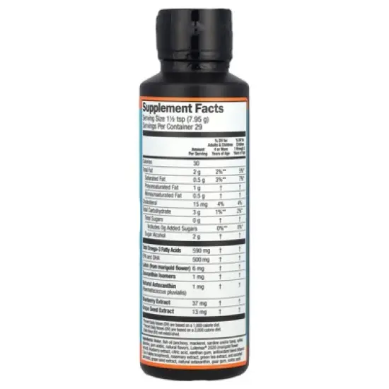 Barlean's Omega Pals, Hooty Fruity Tangerine, 8 oz (227 g) image {1}