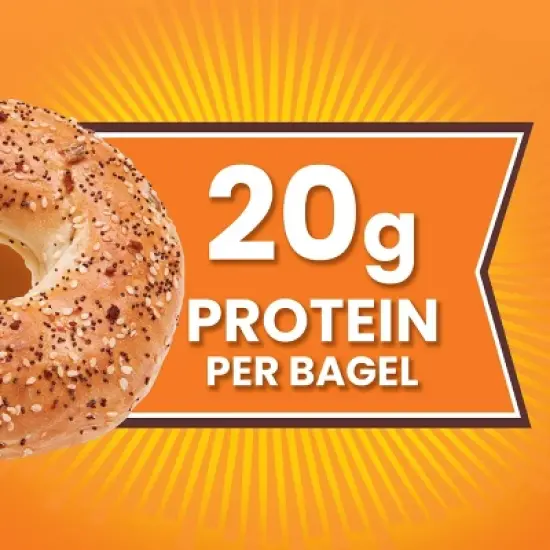 Thomas High Protein Everything Bagels - 15.5oz/4ct image {2}