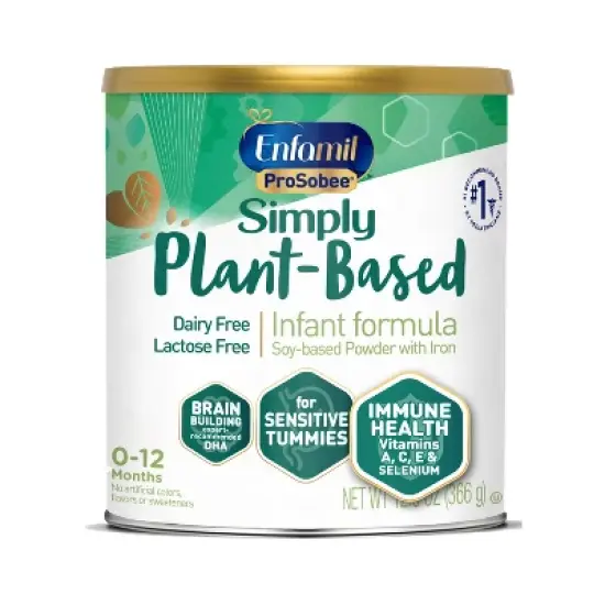 Enfamil Plant-Based Soy Powder Infant Formula - 12.9oz image {3}