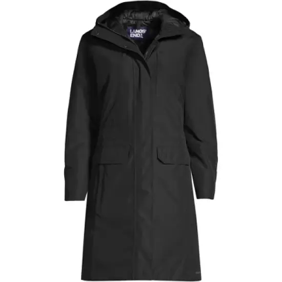 Lands' End Women's Waterproof Insulated Raincoat image {4}