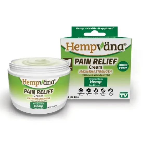 Hempvana Original Pain Cream - 4oz image {2}