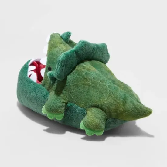 Boys' Dylan Dinosaur Ankle Biter Slippers - Cat & Jack&trade; Green image {4}