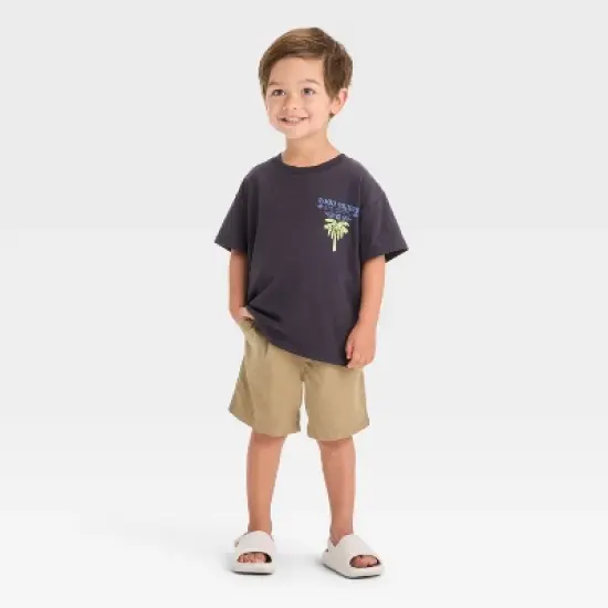 Grayson Mini Toddler Boys' Good Things Are Coming Graphic T-Shirt - Black image {4}