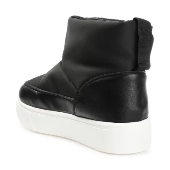 Journee Collection Womens Sethie Round Toe Pull On Winter Boots image {6}