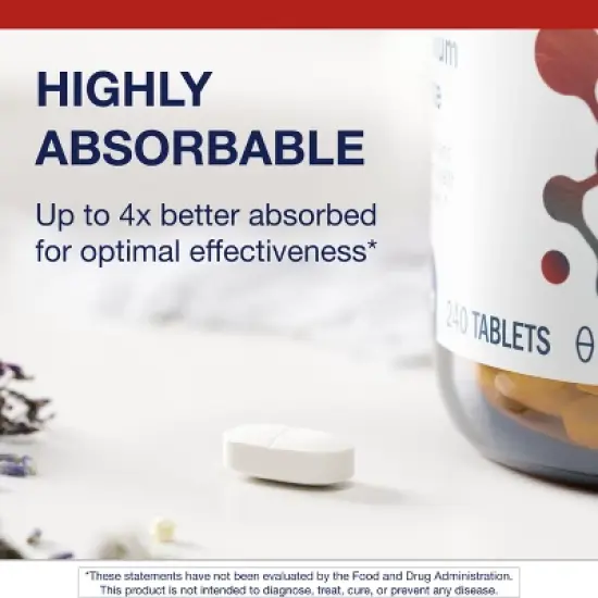 Metagenics Magnesium Glycinate, Highly Absorbable, Sleep, Stress, Muscle, Bone, Heart & Nerve Support, Gluten-Free, Non-GMO, Vegetarian, 240 Tablets image {3}