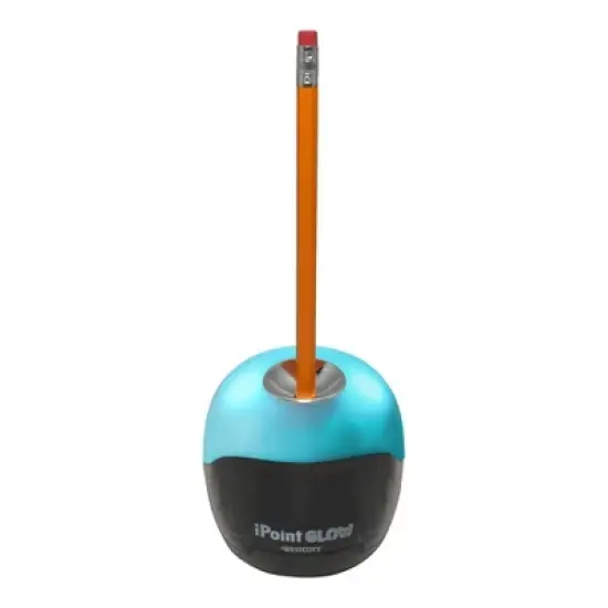 Westcott iPoint Glow Color-Changing Battery Pencil Sharpener - School & Classroom Supplies for Kids image {2}