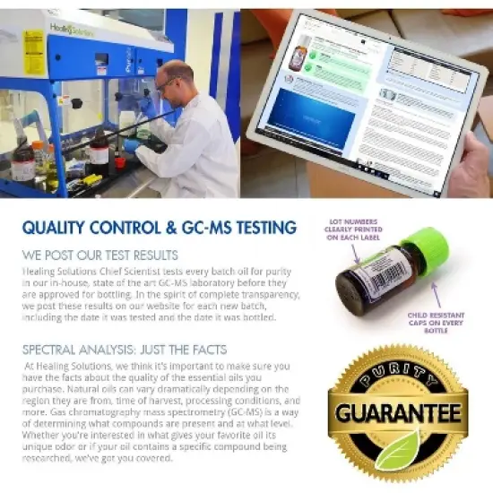 Healing Solutions Good Sleep Blend Essential Oil - 100% Pure Grade - 120ml - Aromatherapy Oil for Relaxation image {3}