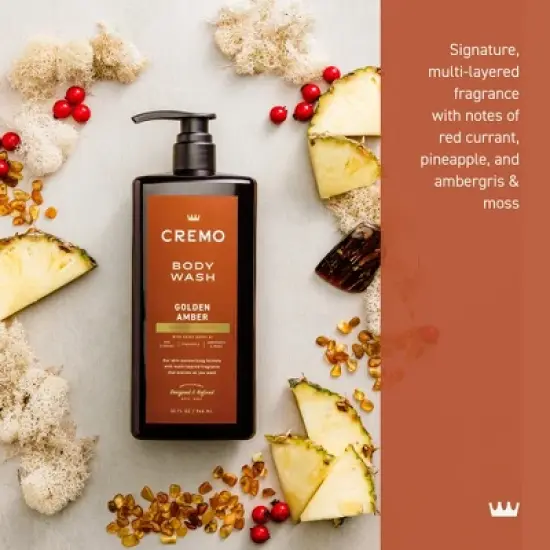 Cremo Body Wash - Golden Amber - 32 fl oz image {2}