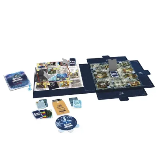 Hasbro Gaming Clue Secrets Under Snowfall Advent Board Game image {2}