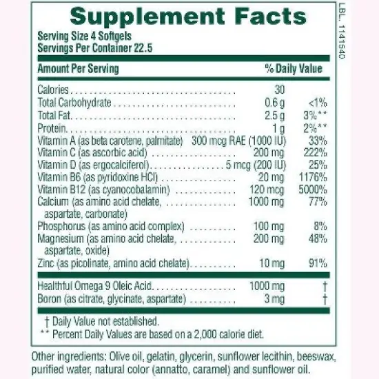 Bone Power by Nature's Plus  -  90 Softgel image {1}