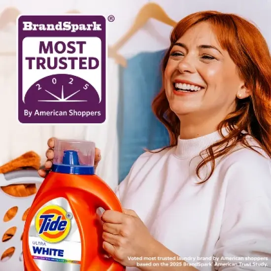 Tide Ultra Oxi Whitening HE Compatible Laundry Detergent Soap image {11}