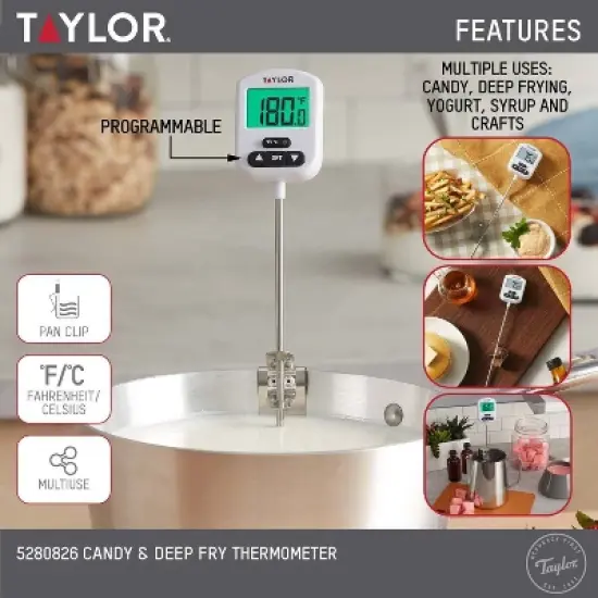 Taylor Programmable Digital Candy Thermometer image {2}