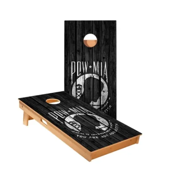 Skip's Garage | Pow Mia Cornhole Boards - ACA Star Series image {3}