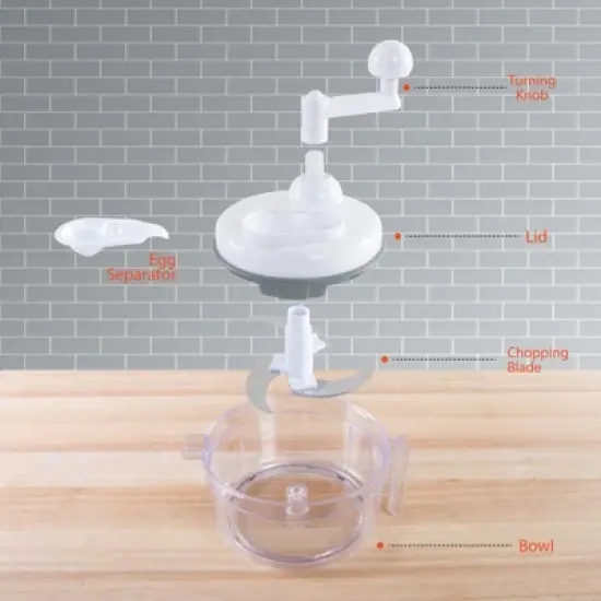 Kitchen + Home Salsa Master Food Chopper - As Seen On TV Manual Food Processor image {3}