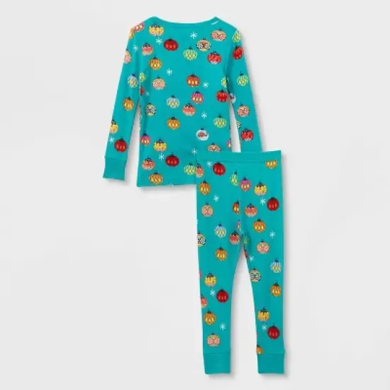 Toddler Feliz Navidad Matching Family Pajama Set - Wondershop&trade; with Dia Pacheco Blue image {2}