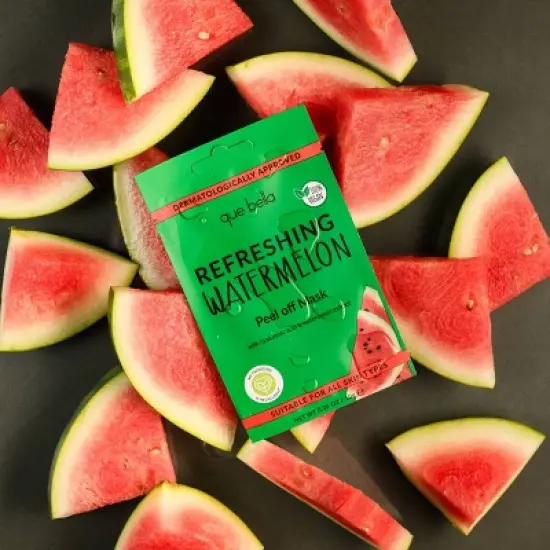 Que Bella Refreshing Watermelon Peel Off Mask - 0.35oz image {1}