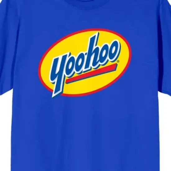 Yoo-hoo Oval Logo Women's Royal Blue T-shirt image {1}