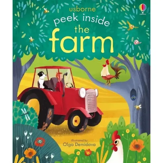 Peek Inside the Farm - by  Anna Milbourne (Board Book) image {1}