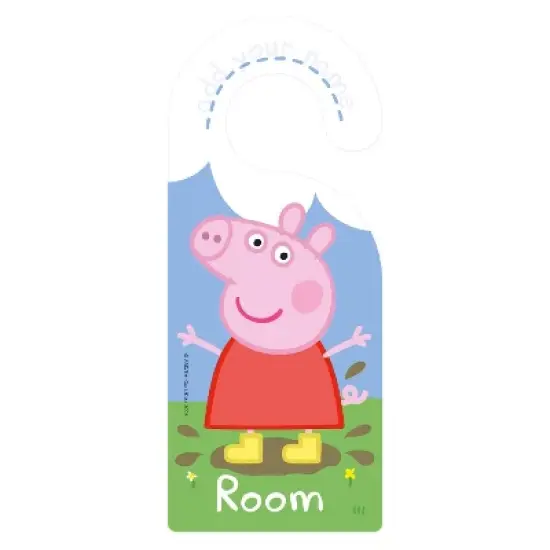 Ravensburger Peppa Pig Christmas Giant Floor Puzzle with Door Hanger 32pc: Creative Cardboard Jigsaw for Kids Holiday image {4}
