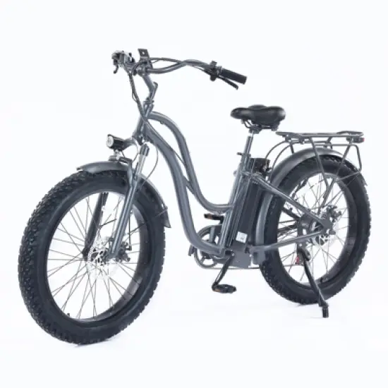 Garvee 26 Inch Electric Bike for Adults Mountain Electric Bicycle 7 Speed Ebike for Men Women, Dark Gray image {8}