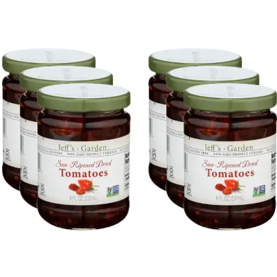 Jeff's Garden Sun Ripened Dried Tomato - Case of 6 - 8 oz image {2}