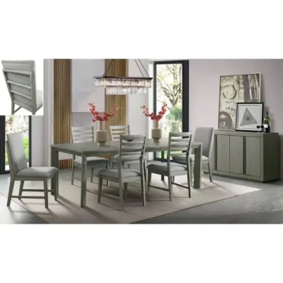 Cosmo Dining Table Gray - Picket House Furnishings image {1}